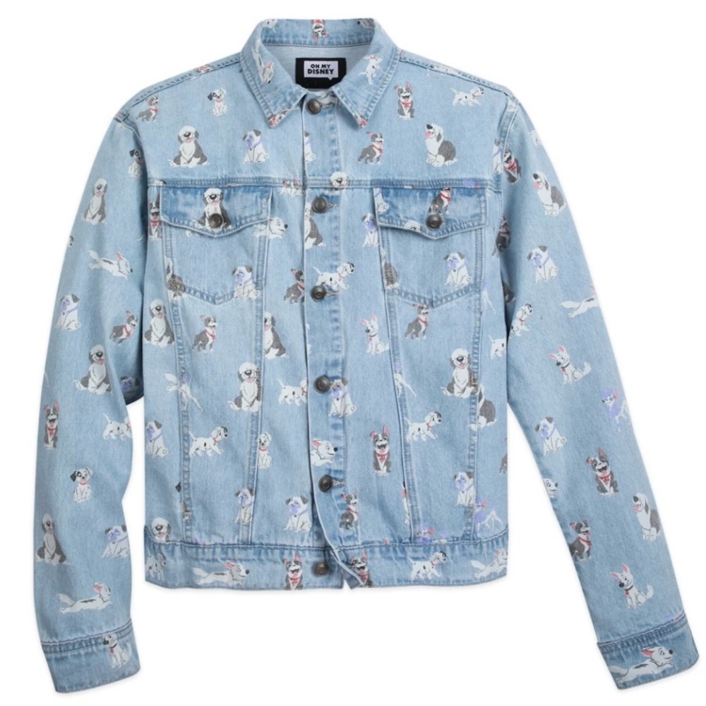 🐾Oh My Disney Dogs Jean Jacket, Size 2xl, Sold Out🐶